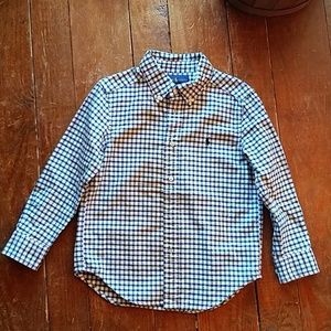 Boys Long Sleeve Ralph Lauren Shirt